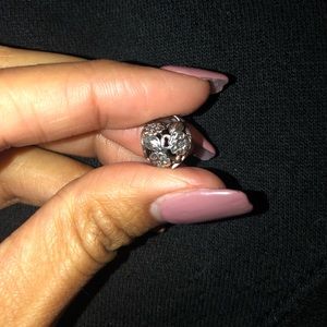 Ivy heart padlock Pandora charm